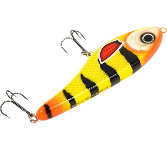 Воблер Strike Pro Джеркбейт Buster Jerk Sinking, цвет: C683F Disco Perch EG-048#C683F