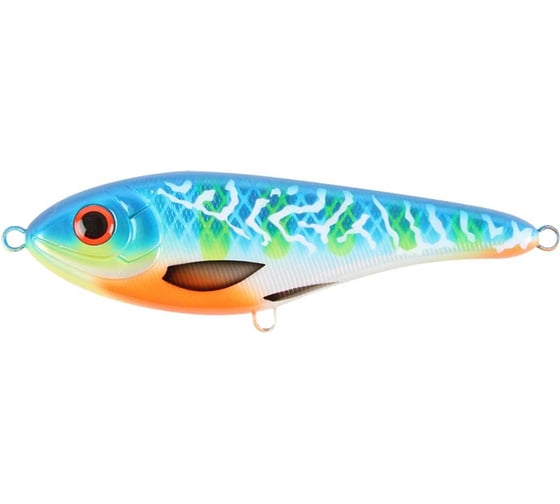 Воблер Strike Pro Джеркбейт Buster Jerk Sinking, цвет: CWC001 Blue Fire EG-048#CWC001 1