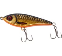 Воблер Strike Pro Джеркбейт Buster V, цвет: C768 Golden Roach EG-148#C768