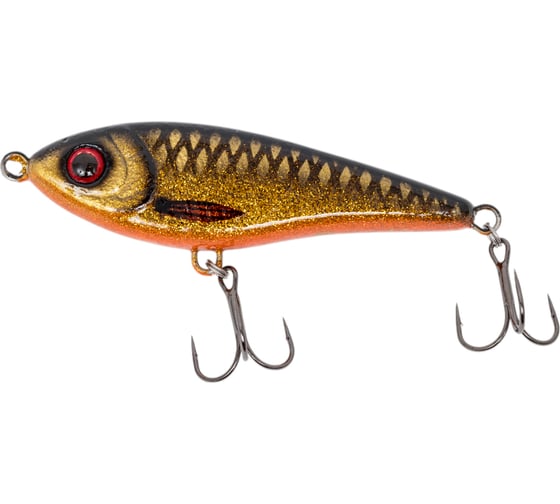 Воблер Strike Pro Джеркбейт Buster V, цвет: C768 Golden Roach EG-148#C768 1