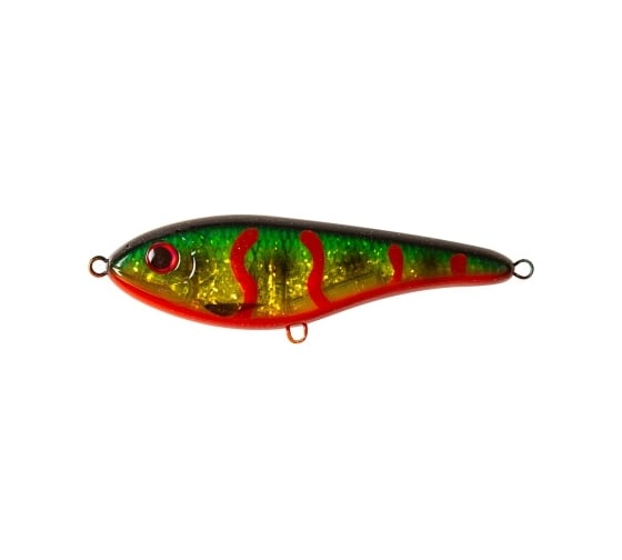 Воблер Strike Pro Джеркбейт Buster V, цвет: SB003 Psycho Spotted Bullhead EG-148#SB003