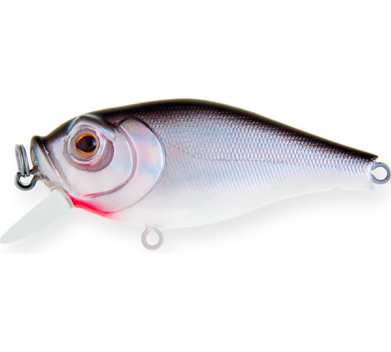 Воблер Strike Pro Крэнк Aquamax Shad 50, цвет: A010-EP Black Back Silver JL-128F#A010-EP