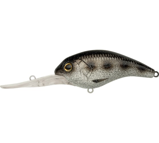 Воблер Strike Pro Крэнк Crankee Deep Runner 100, цвет: A249F-3D Silver Spotted Bullhead, (EG-224#A24 Strike Pro EG-224#A249-3D