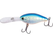 Воблер Strike Pro Крэнк Cranky-EX Deep 60, цвет: A150-713 UV Blue Silver OB EG-168XL#A150-713