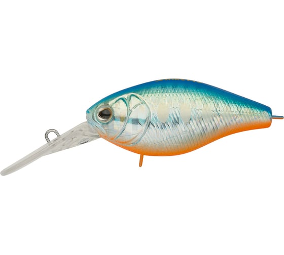 Воблер Strike Pro Крэнк Cranky-EX Deep 60, цвет: A150-713 UV Blue Silver OB EG-168XL#A150-713 1