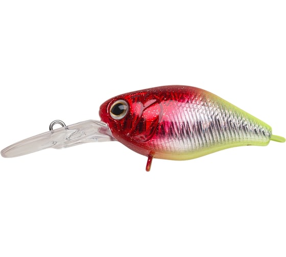Воблер Strike Pro Крэнк Cranky-EX Deep 60, цвет: X10-SBO Clown Silver EG-168XL#X10-SBO 1