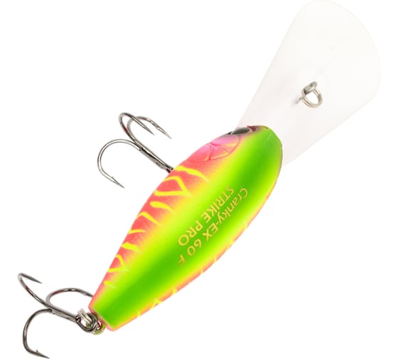 Воблер Strike Pro Крэнк Cranky-EX Deep 60, цвет: A230S Watermelon Mat Tiger EG-168XL#A230S
