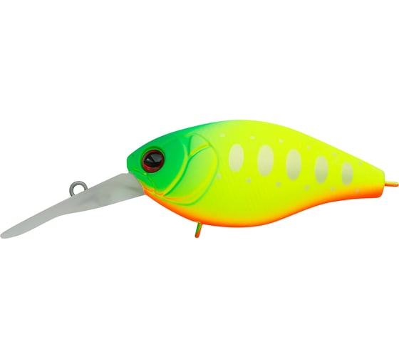 Воблер Strike Pro Крэнк Cranky-EX Deep 60, цвет: A178S Lemon Mat Tiger EG-168XL#A178S
