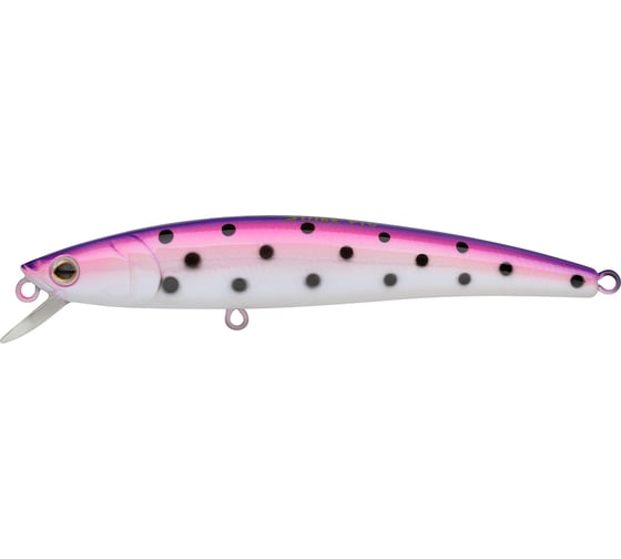 Воблер Strike Pro Минноу Arc Minnow 90SP, цвет: C457F Purple Milk UV JL-120-SP#C457F