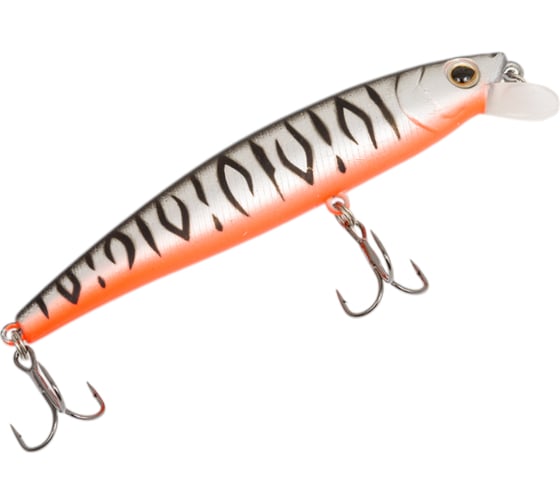 Воблер Strike ProМинноу Arc Minnow 90SP, цвет: A243ES Grey Shadow Mat Tiger JL-120-SP#A243ES