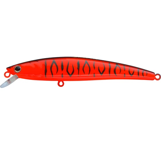 Воблер Strike Pro Минноу Arc Minnow 90SP, цвет: A207 Red Devil Pearl JL-120-SP#A207 1