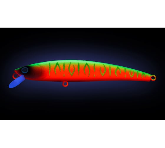 Воблер Strike ProМинноу Arc Minnow 90SP, цвет: A230S Watermelon Mat Tiger JL-120-SP#A230S