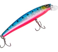 Воблер Strike Pro Минноу Arc Minnow 90SP, цвет: A234-SBO-LU Blue Back Silver OB Fluo, (JL-120-SP#A23 Strike Pro JL-120-SP#A234-SBO-LU