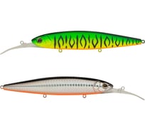 Воблер Strike Pro Минноу Bold Deep Diver 130SP, цвет: GC01S/A70-713 Double Black Silver OB/Mat Tiger EG-191L-SP#GC01S/A70-713