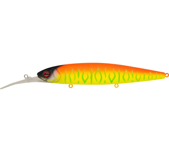 Воблер Strike Pro Минноу Bold Deep Diver 130SP, цвет: A242S Sunrise Mat Tiger EG-191L-SP#A242S