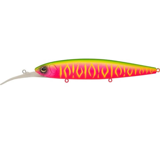 Воблер Strike Pro Минноу Bold Deep Diver 130SP, цвет: A230S Watermelon Mat Tiger EG-191L-SP#A230S 1