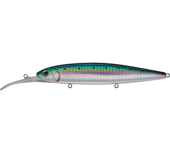 Воблер Strike Pro Минноу Bold Deep Diver 130SP, цвет: 692-713-RP Pacific Sardine, EG-191L-SP#692-71 EG-191L-SP#692-713-RP