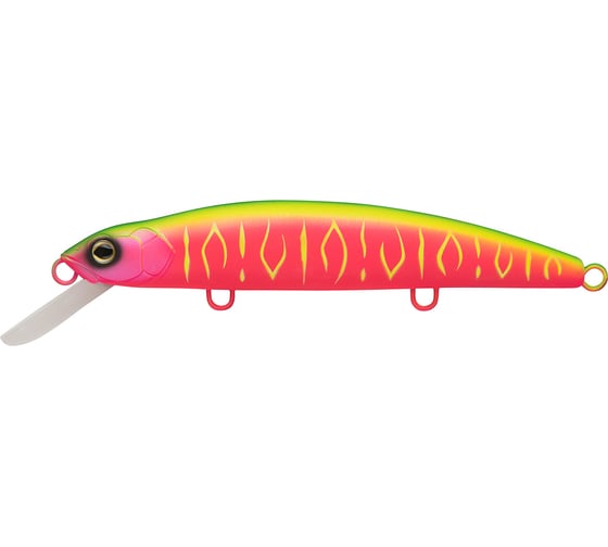 Воблер Strike Pro Минноу Musky Monster DL200, цвет: A230S Watermelon Mat Tiger MG-007F#A230S