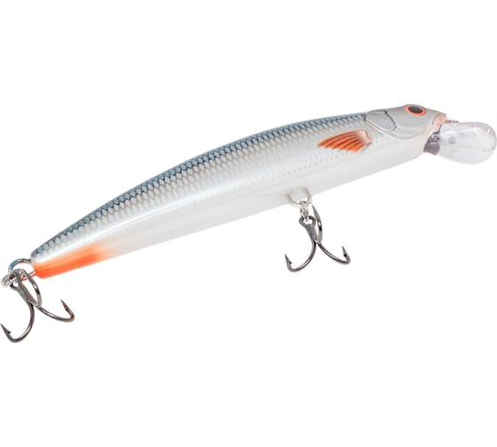 Воблер Strike Pro Минноу Musky Monster SL200, цвет: C384F Whitefish MG-005F#C384F