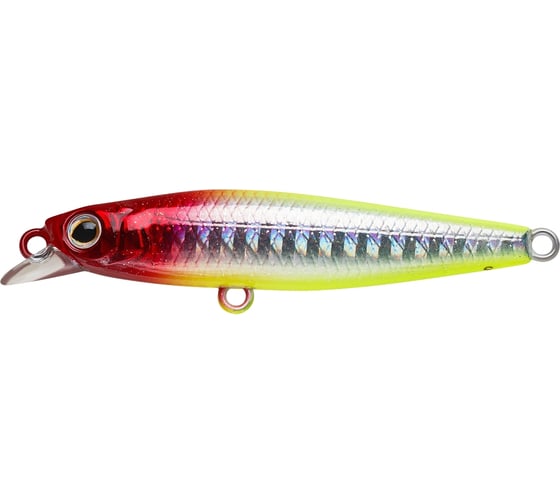 Воблер Strike Pro Минноу Scud Minnow 60S (Lipslide 60), цвет: X10-SBO Clown Silver EG-241#X10-SBO 1