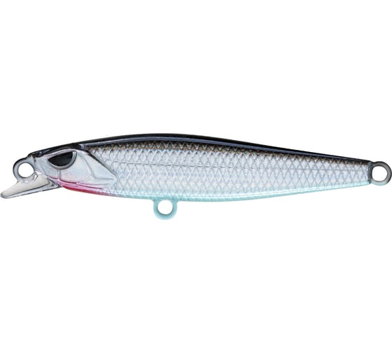 Воблер Strike Pro Минноу Scud Minnow 60S (Lipslide 60), цвет: A010-EP Black Back Silver, EG-241#A01 EG-241#A010-EP 1