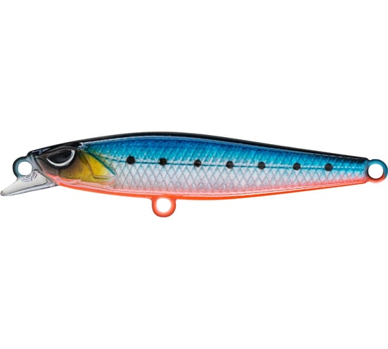 Воблер Strike Pro Минноу Scud Minnow 60S (Lipslide 60), цвет: A234-SBO-LU Blue Back Silver OB Fluo, EG-241#A234-SBO-LU 1