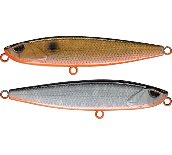 Воблер Strike Pro Стикбейт Scud Stick 70S (Slide Bait Heavy One 70), цвет: A70-613-SBO Double Silver EG-245#A70-613-SBO