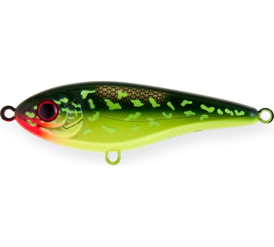 Воблер Strike Pro Джеркбейт Tiny Buster, цвет: AC202F Hot Pike EG-149#AC202F