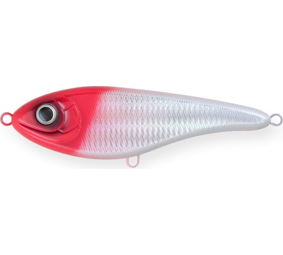 Воблер Strike Pro Джеркбейт Tiny Buster, цвет: 022PPP-713 Redhead Silver EG-149#022PPP-713 1