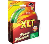 Шнур Power Phantom 4x, XLT, 120м, желтый, 0,40мм, 40,9кг 3092240_040120