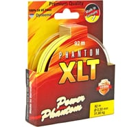 Шнур Power Phantom 4x, XLT, 92м, зеленый, 0.30мм, 27.4кг 3092205_03092