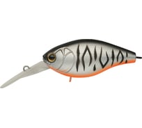 Воблер Strike Pro Крэнк Cranky-X Deep 60, цвет: A243ES Grey Shadow Mat Tiger EG-168L#A243ES