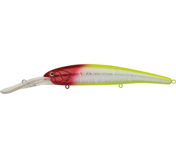 Воблер Strike Pro Минноу Hooligan Deep Diver 120, цвет: X10-SBO Clown Silver EG-220L#X10-SBO