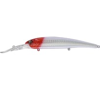 Воблер Strike Pro Минноу Hooligan Deep Diver 120, цвет: 022PPP-713 Redhead Silver EG-220L#022PPP-713