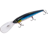 Воблер Strike Pro Минноу Hooligan Deep Diver 120, цвет: A234-SBO-LU Blue Back Silver OB Fluo EG-220L#A234-SBO-LU