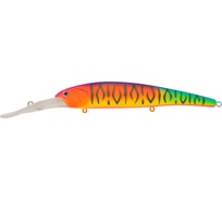 Воблер Strike Pro Минноу Hooligan Deep Diver 120, цвет: A244S Parrot Mat Tiger EG-220L#A244S