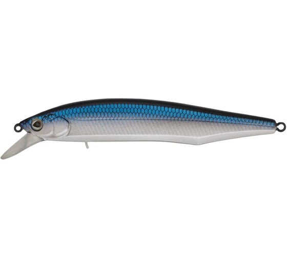 Воблер Strike Pro Минноу Intriger 120SP, цвет: GCA02 Matte Blue Blackback EG-194B-SP#GCA02 1