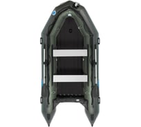 Лодка Stormline ПВХ HeavyDuty AIR LIGHT 430 серая 1054b