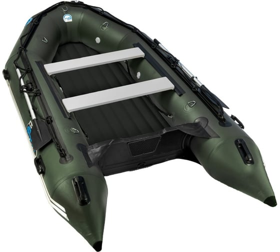Лодка Stormline ПВХ HeavyDuty AIR LIGHT 400 зеленая 1053z