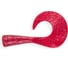 Хвост для джеркбейта Strike Pro Wolf Tail Jr. красный с блестками, 2 шт. EG-175T#RG 1