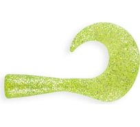 Хвост для джеркбейта Strike Pro Wolf Tail Jr. лимонный с блестками, 2 шт. EG-175T#CHG