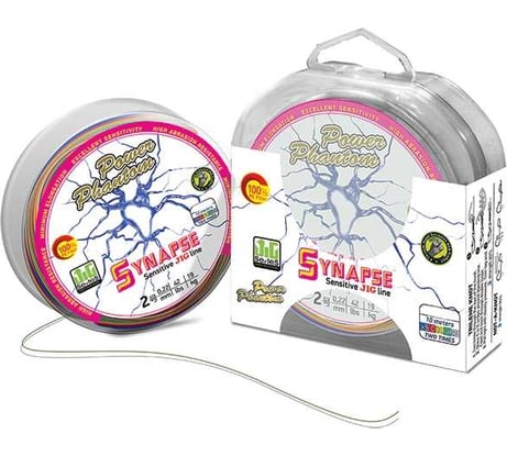 Шнур Power Phantom Synapse PE 150 м, мультиколор, 3 24,9кг, 0.27 мм PPPESYM15030