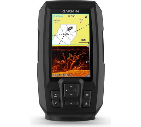 Эхолот с транцевым трансдьюсером Garmin Striker Plus 4cv GT20 010-01871-01