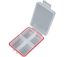 SALMO Коробка рыболов. водонепр. WATERPROOF 105?70?25 4 яч. 1501-03