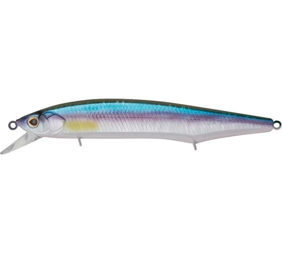 Воблер Strike Pro Минноу Intriger 120SP, цвет: A210-SBO-RP Rainbow Ghost Wakasagi, EG-194B-SP#A210-SBO-RP