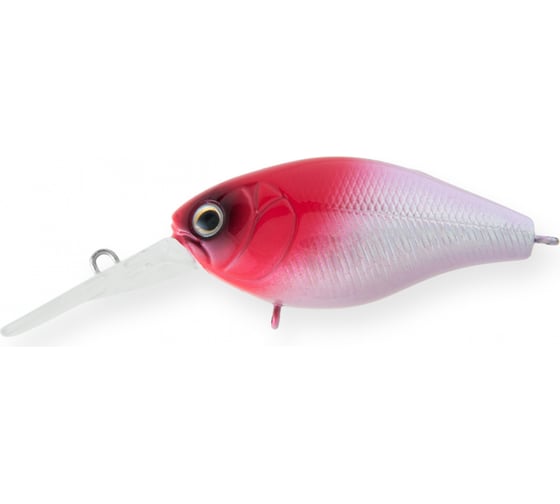 Воблер Крэнк Cranky-EX Deep 60, цвет: 022PPP-713 Redhead Silver, () Strike Pro EG-168XL#022PPP-713 1