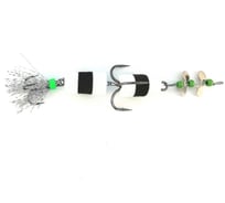 Мандула с пропеллером ИП Перцев Ю.Н. белый/черный/белый, серебристый хвост 08-006-30