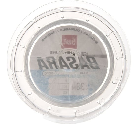 Монофильная зимняя леска Lucky John BASARA Clear 30 м, 0.08 мм LJ4003-008