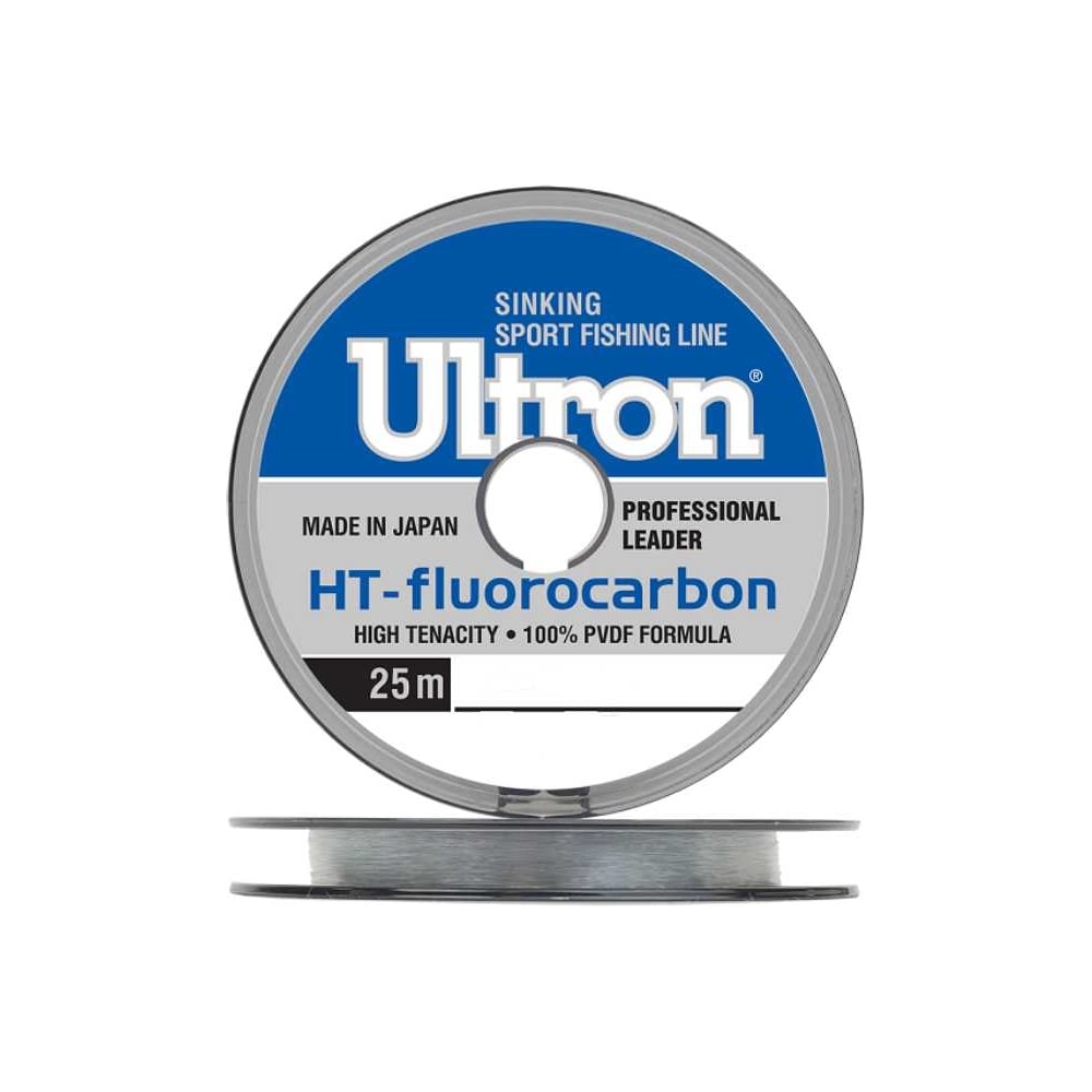 Флюорокарбоновая леска для рыбалки Ultron Fluorocarbon Pro-leader 0.28 ...