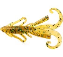 Съедобные искусственные твистеры LUCKY JOHN LJ Pro Series HOGY HOG 0.8in (20 мм), цвет PA19, 20 шт 140199-PA19